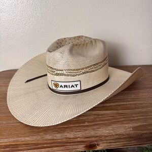 Adult Ariat Bangora Western Straw Hat Cowboy 6 7/8